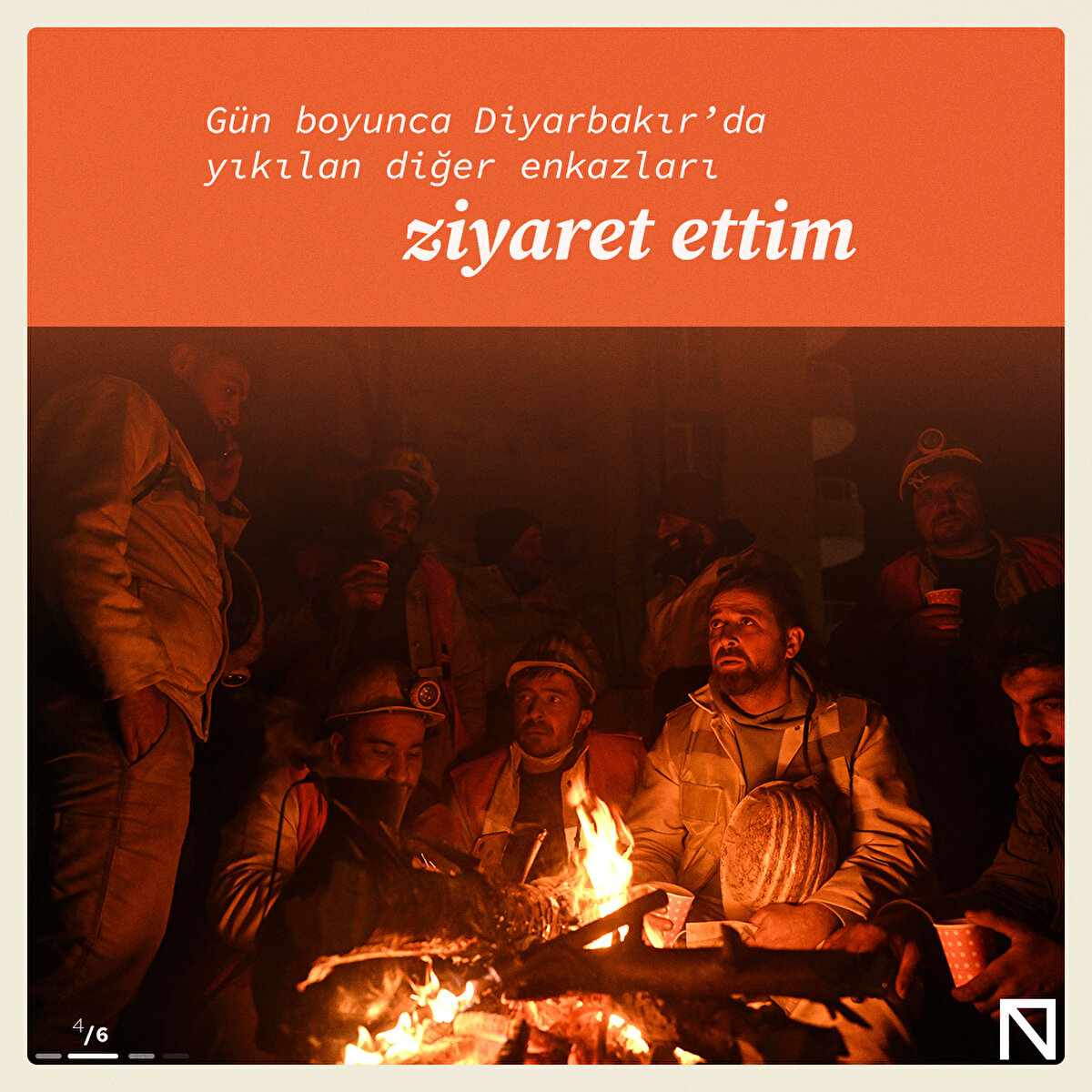 Gün boyunca Diyarbakır’da yıkılan diğer enkazları ziyaret ettim