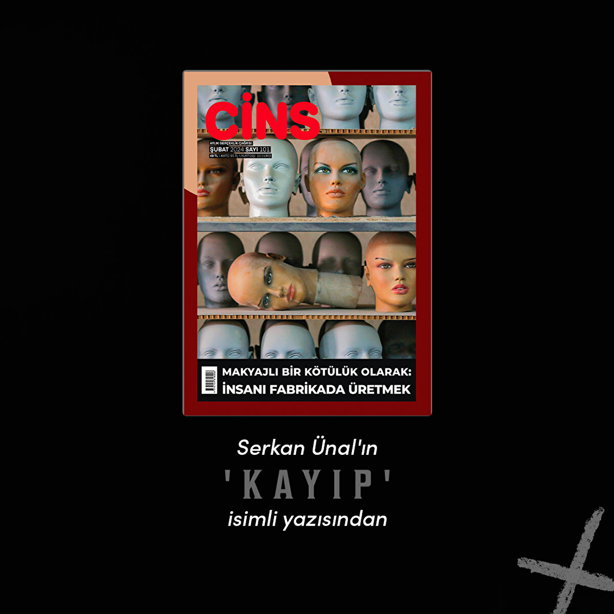 Serkan Ünal'ın 'Kayıp' isimli yazısından 