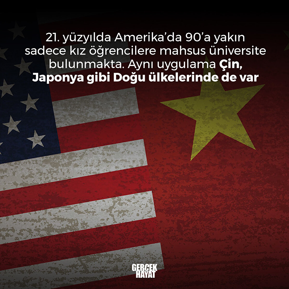 Amerika’da 90’a yakın sadece kız öğrencilere mahsus üniversite bulunmakta