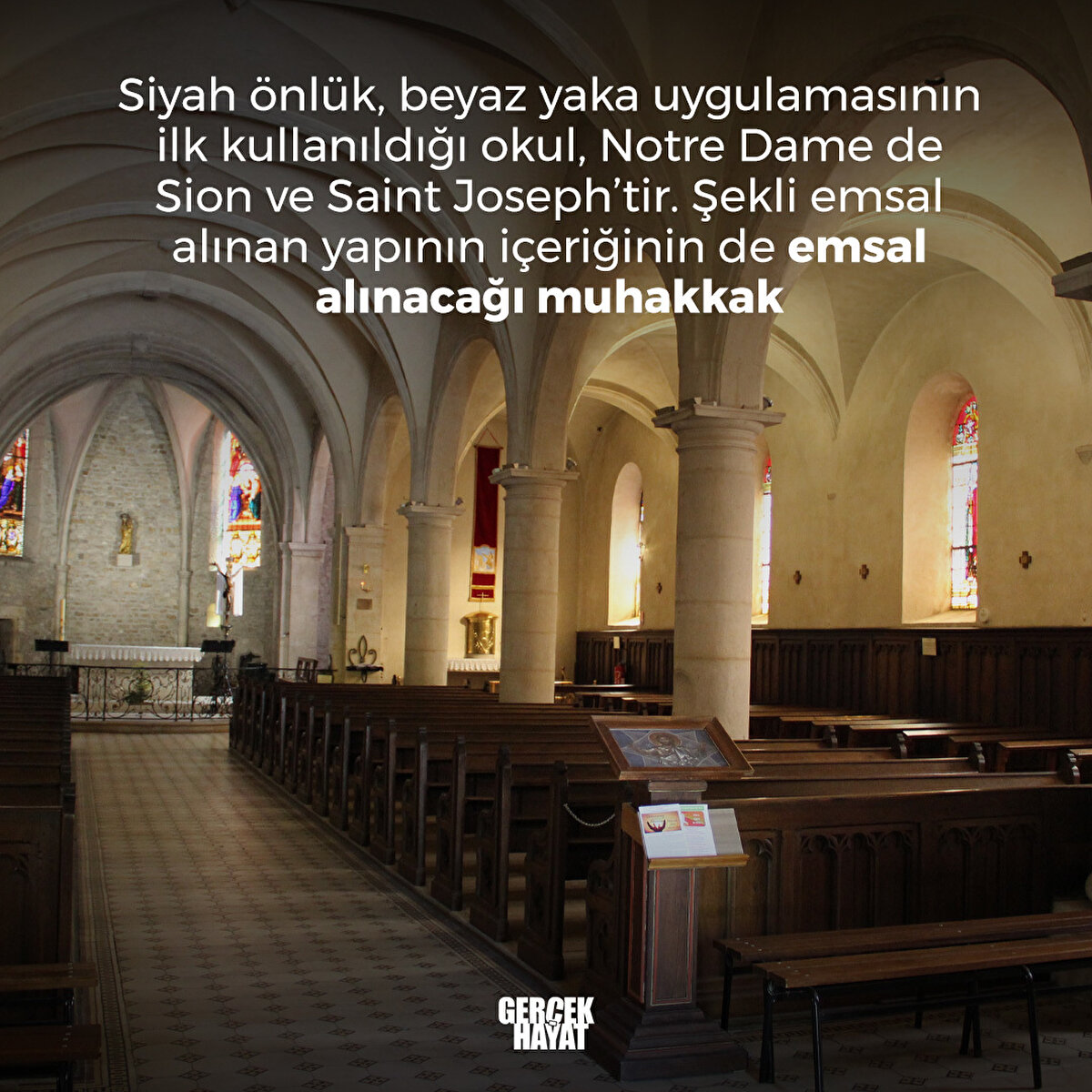 Şekli emsal alınan yapının içeriğinin de emsal alınacağı muhakkak