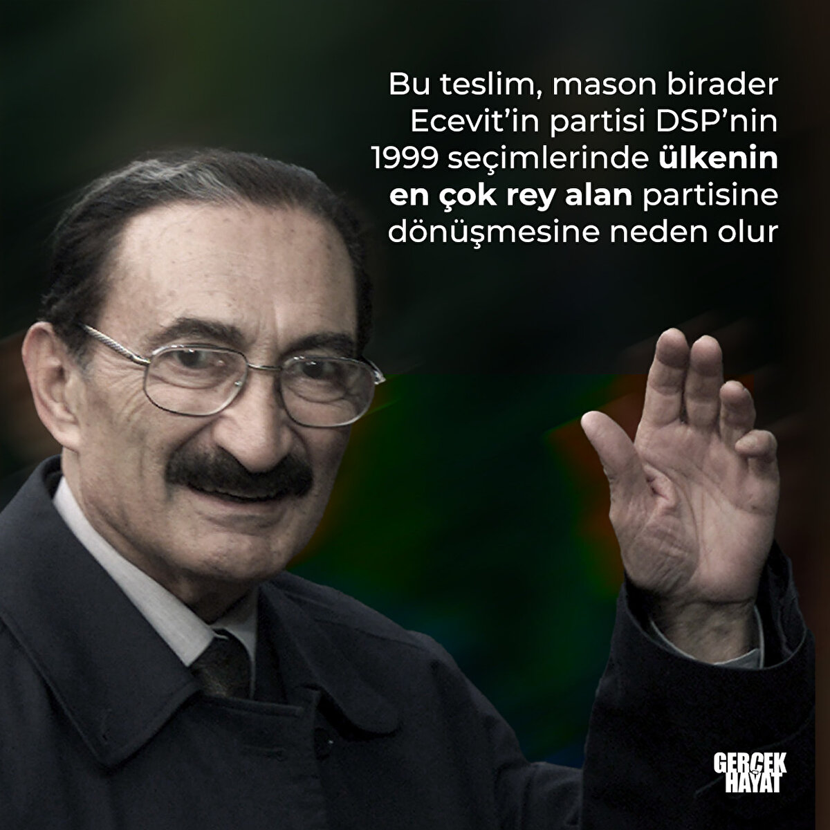Bu teslim, DSP’nin 1999 seçimlerinde ülkenin en çok rey alan partisine dönüşmesine neden olur