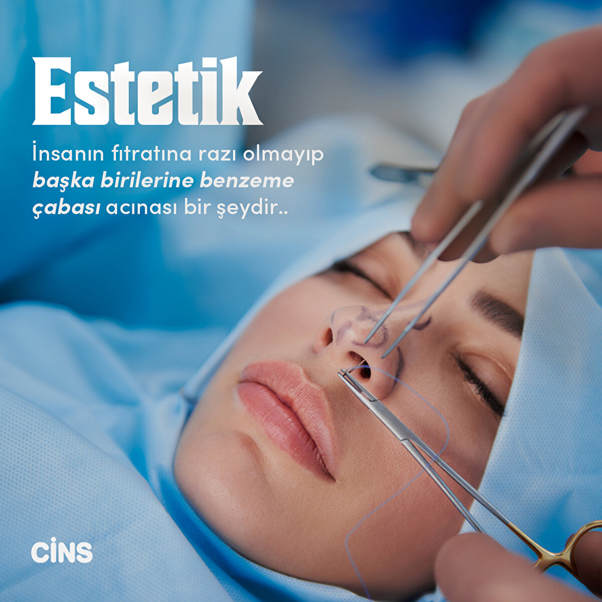 Estetik

İnsanın fıtratına razı olmayıp başka birilerine benzeme çabası acınası bir şeydir..