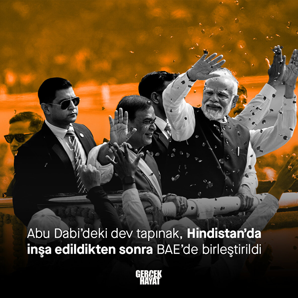 Hindistan’da inşa edildikten sonra BAE’de birleştirildi