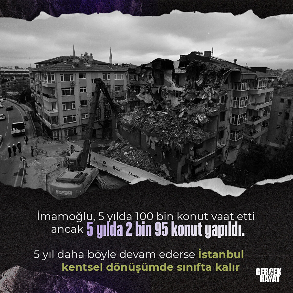 Kentsel dönüşüm çabaları faydasız kalır