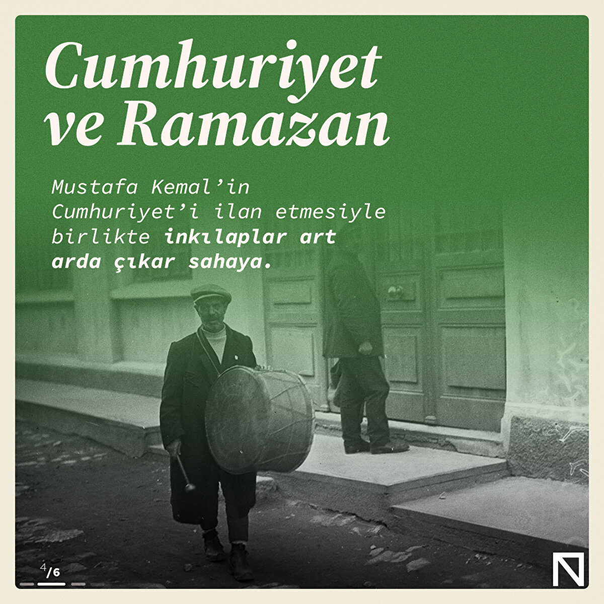 Mustafa Kemal’in Cumhuriyet’i ilan etmesiyle birlikte inkılaplar art arda çıkar sahaya