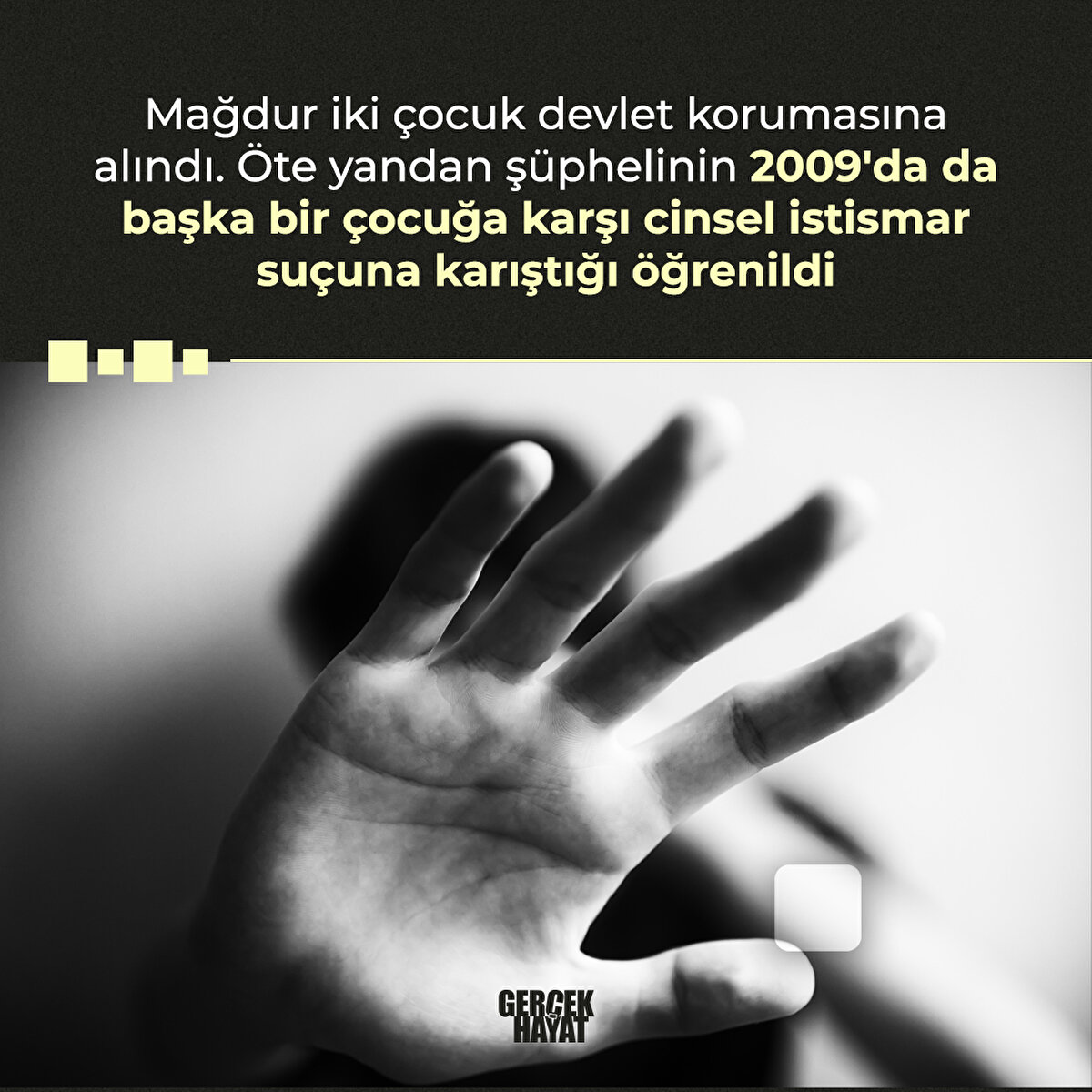 Öte yandan şüphelinin 2009'da da başka bir çocuğa karşı cinsel istismar suçuna karıştığı öğrenildi