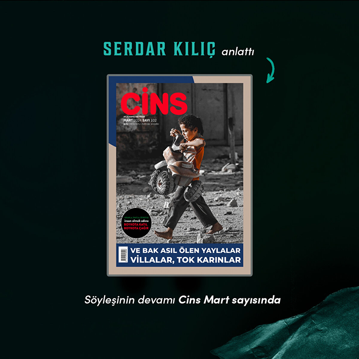 Serdar Kılıç anlattı 