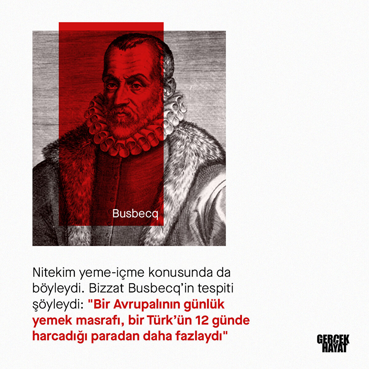 "Bir Avrupalının günlük yemek masrafı, bir Türk’ün 12 günde harcadığı paradan daha fazlaydı"