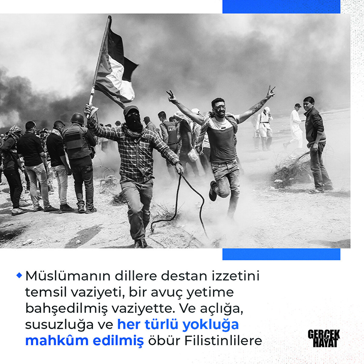 Hem de iki buçuk milyar sözde Müslümana rağmen