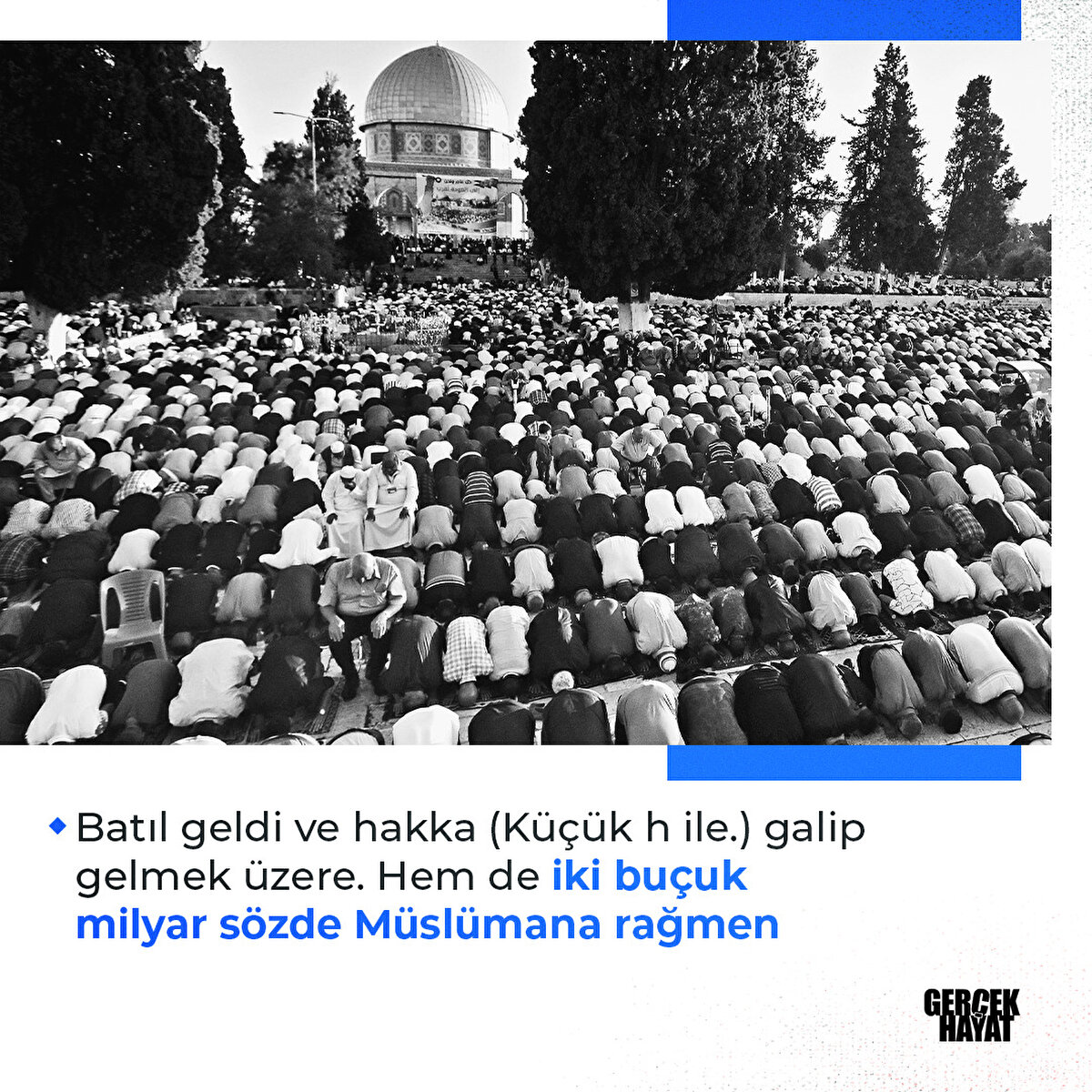 İnsan icadı kapitalizm, bütün öteki ideolojilere de inançlara da ve hatta dinlere de galebe çalmış vaziyette