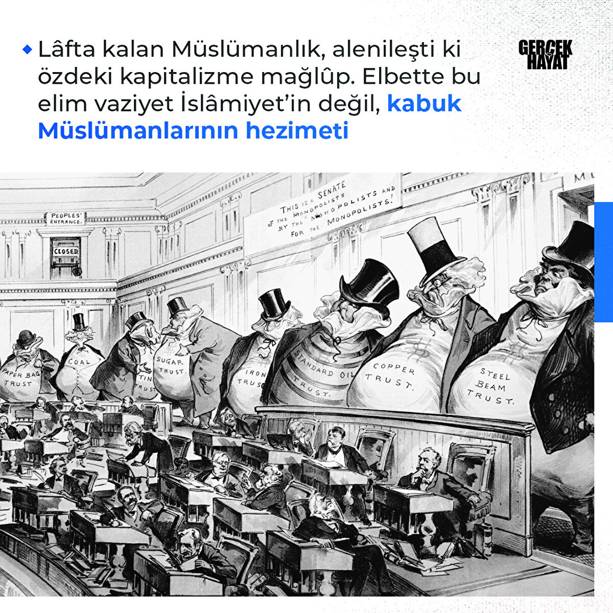 Ve açlığa, susuzluğa ve her türlü yokluğa mahkûm edilmiş öbür Filistinlilere