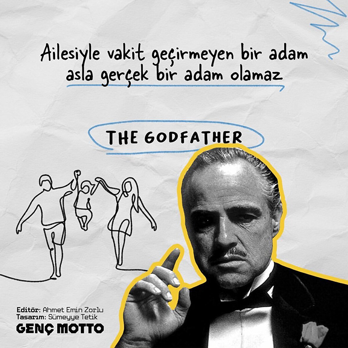 Ailesiyle vakit geçirmeyen bir adam asla gerçek bir adam olamaz