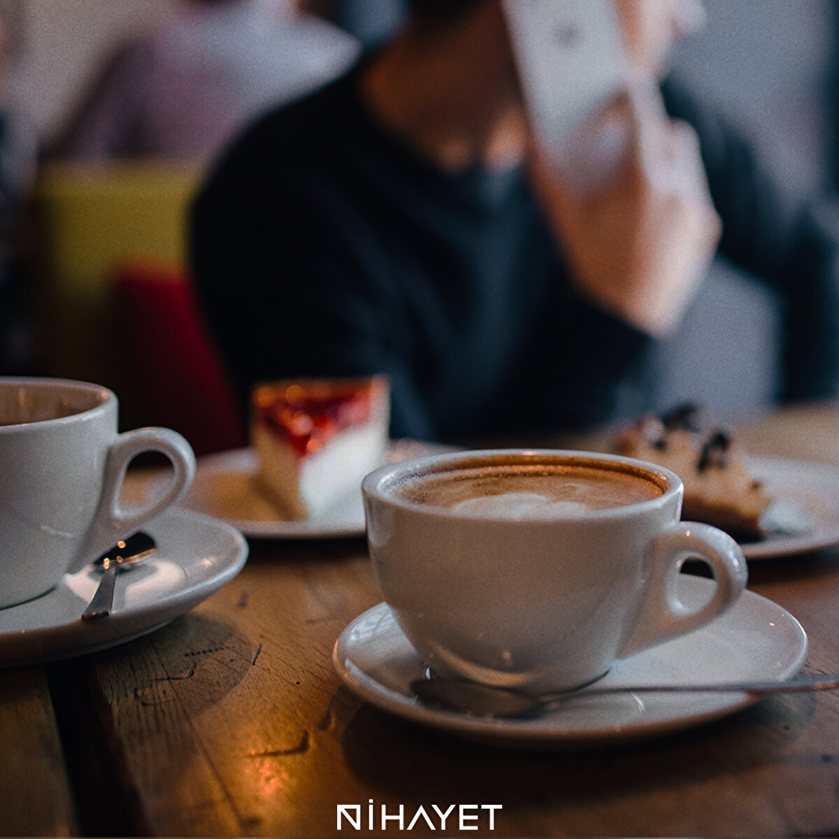 Ve artık kahve içime hazır