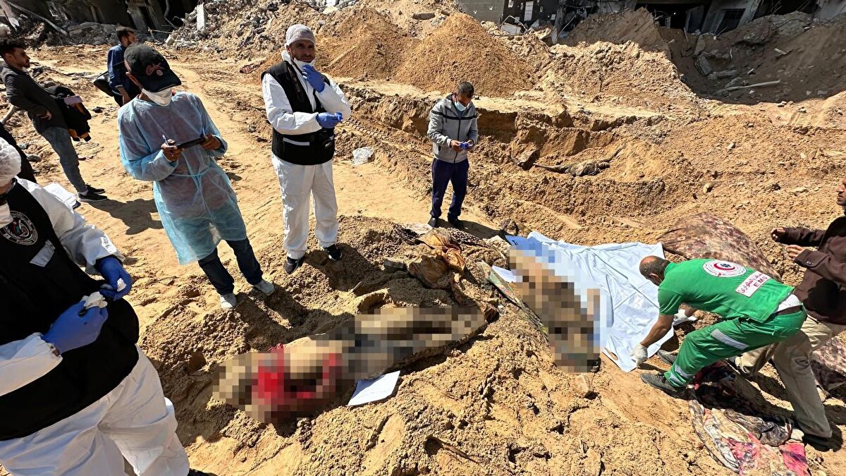 Sivil Savunma Birimi Sözcüsü Mahmud Basal, 9 Nisan`da, İsrail ordusunun çekilmesinin ardından güneydeki Han Yunus kenti ile Gazze’deki Şifa Hastanesi ve çevresinden 409 cenazenin çıkarıldığını, arama çalışmaların sürdürüldüğünü duyurmuştu.