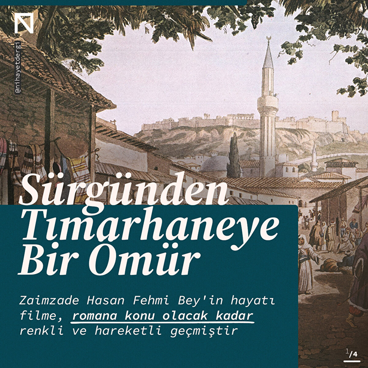 Zaimzade Hasan Fehmi Bey'in hayatı filme, romana konu olacak kadar renkli ve hareketli geçmiştir