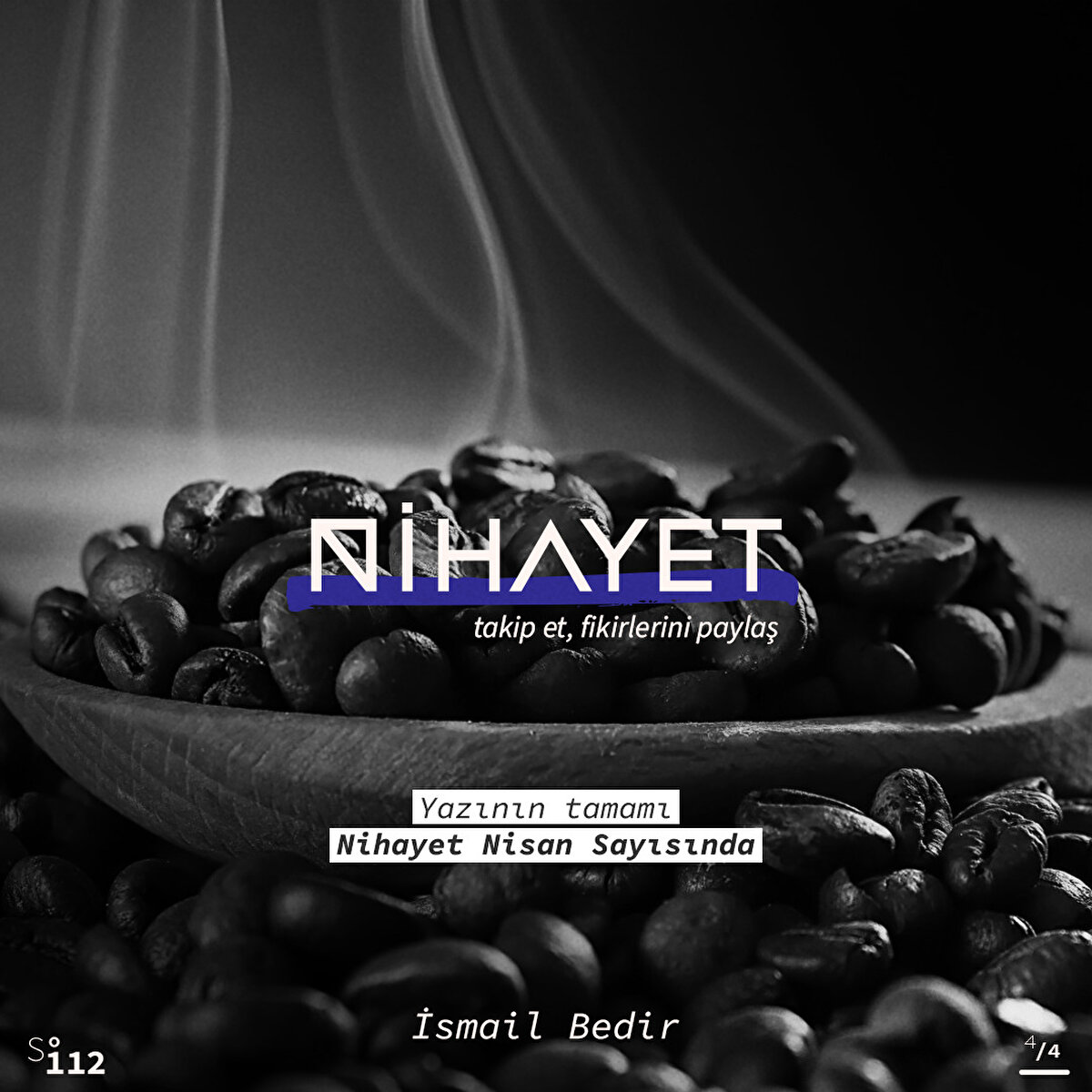 Yazının Tamamı Nihayet Nisan Sayısında