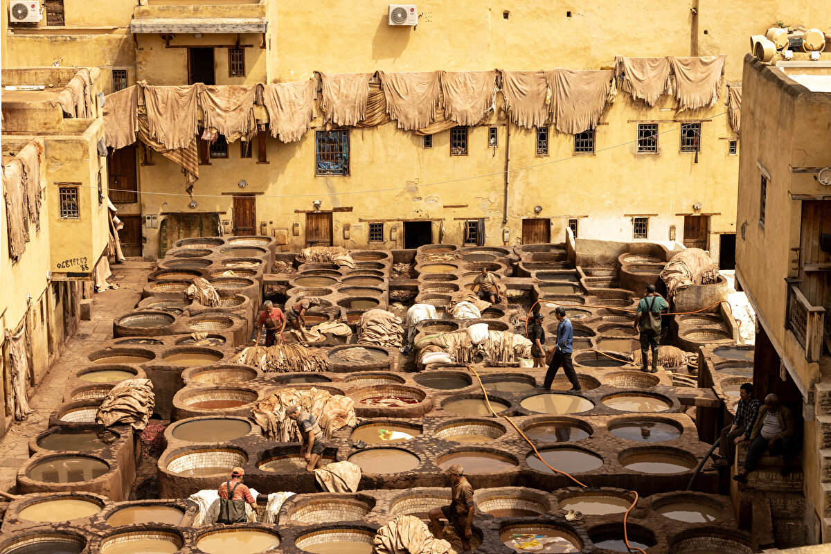 Fas'ın yüzlerce yıllık tabakhaneleri