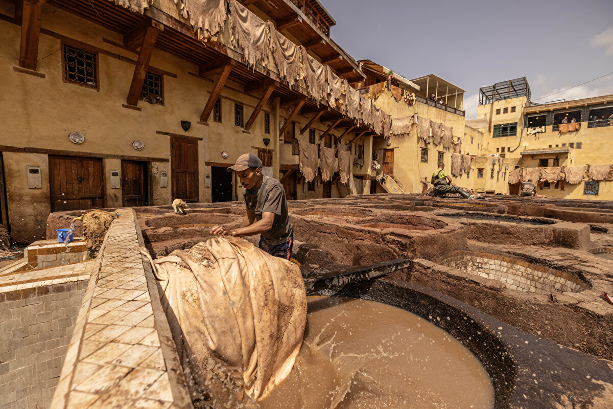 Fas'ın yüzlerce yıllık tabakhaneleri