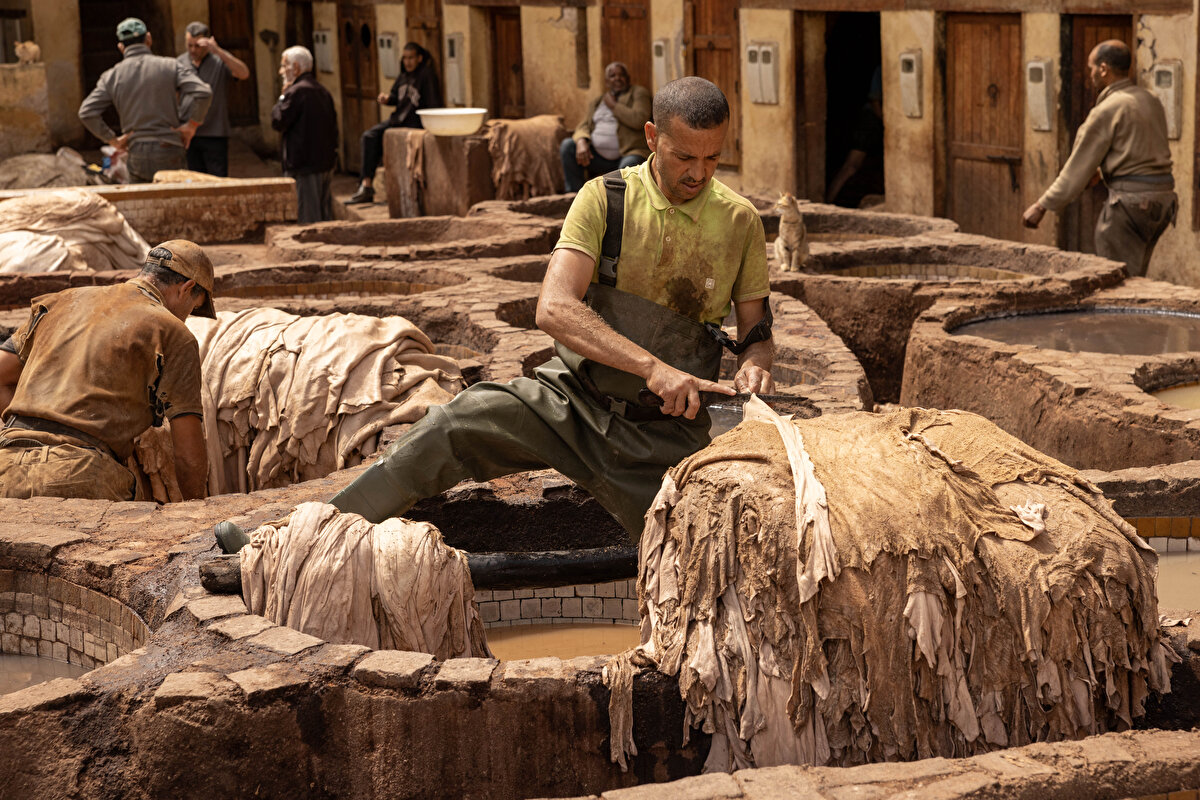 Fas'ın yüzlerce yıllık tabakhaneleri