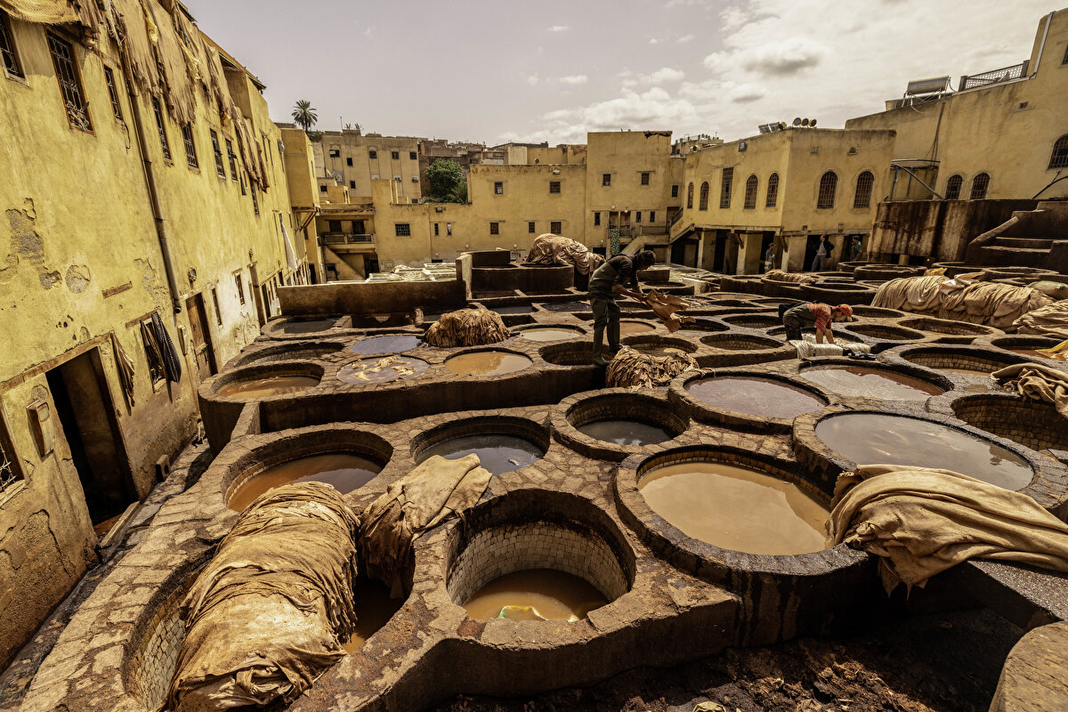 Fas'ın yüzlerce yıllık tabakhaneleri