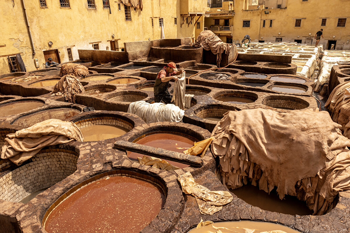 Fas'ın yüzlerce yıllık tabakhaneleri