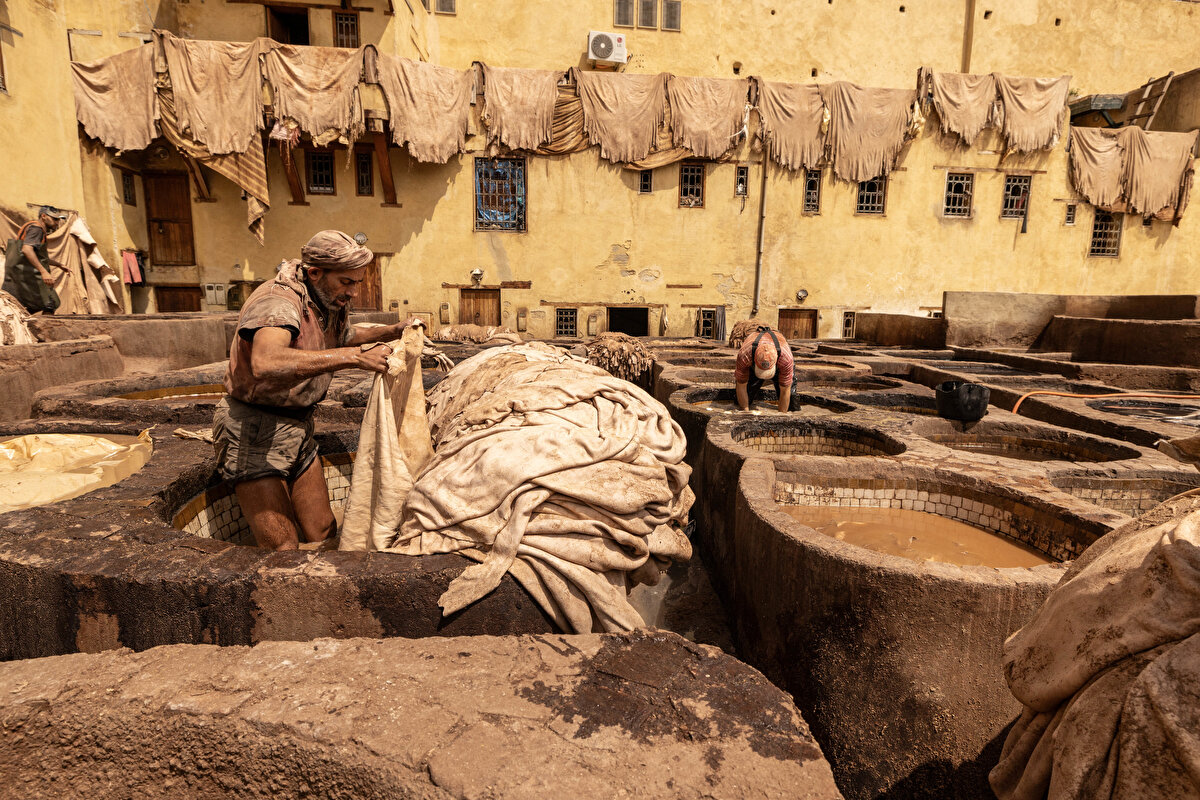 Fas'ın yüzlerce yıllık tabakhaneleri