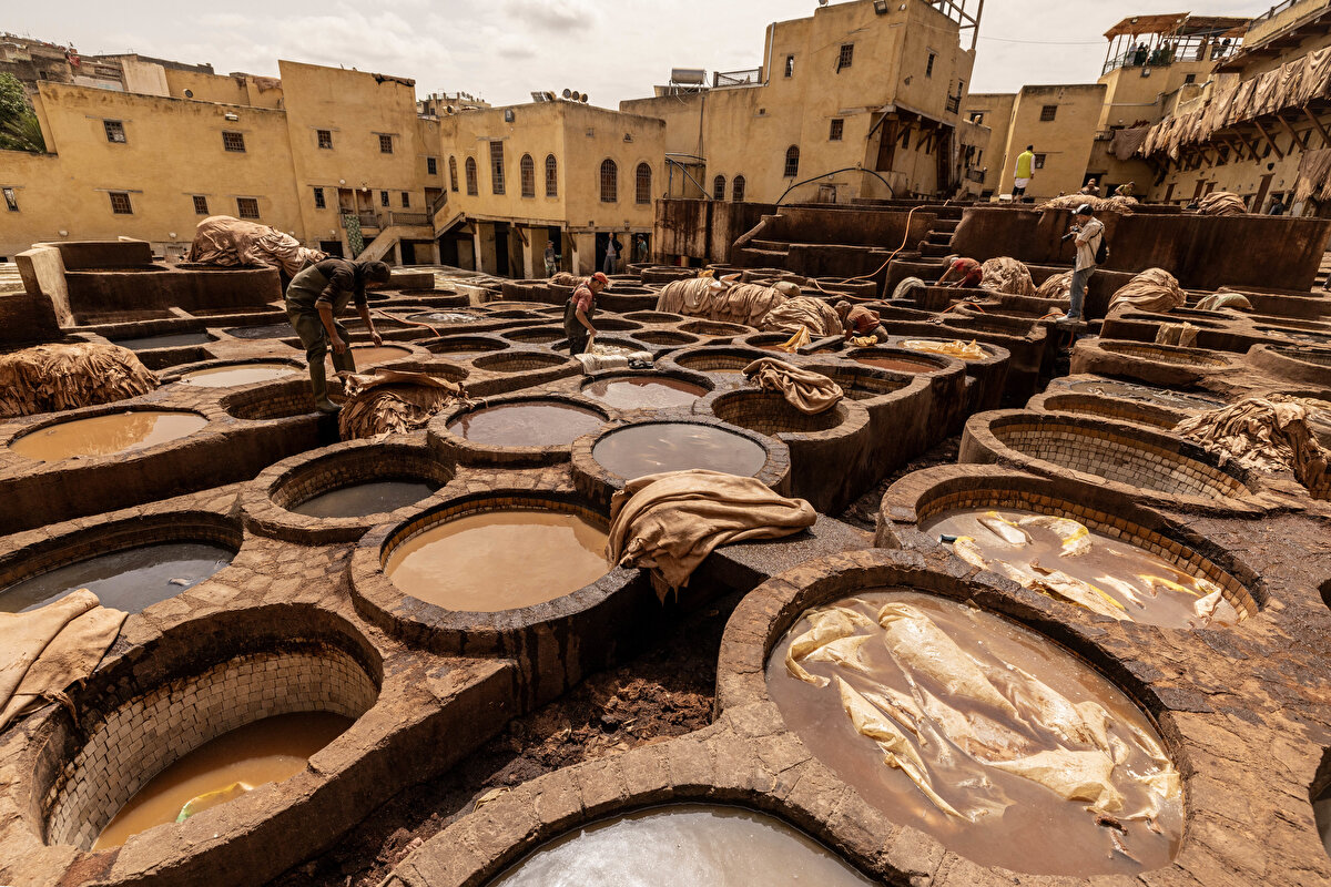 Fas'ın yüzlerce yıllık tabakhaneleri