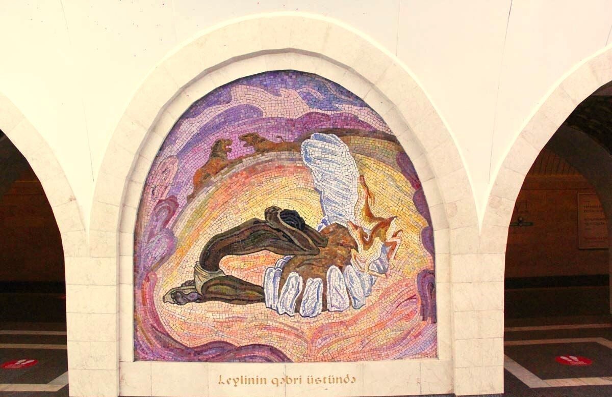 Leyla'nın Mezarı Üzerinde - Leylâ vü Mecnûn