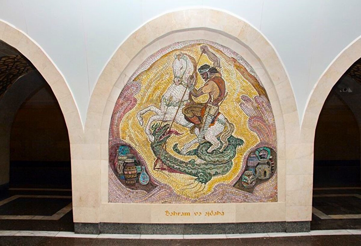 Behram ve Ejderha - Heft Peyker 