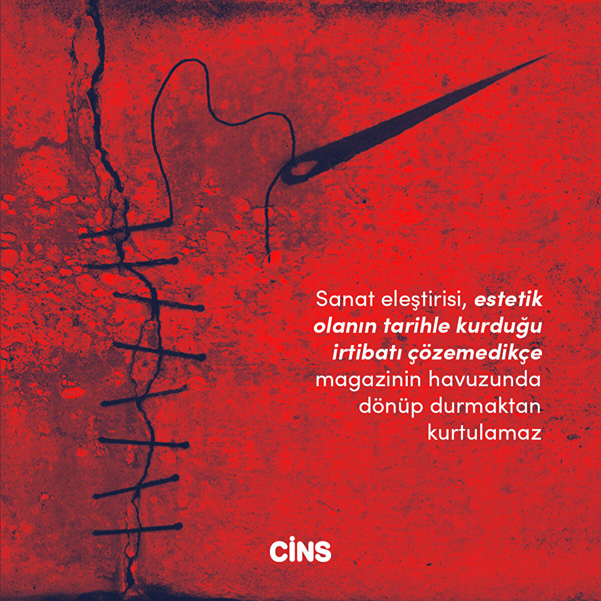 Sanat eleştirisi, estetik olanın tarihle kurduğu irtibatı çözemedikçe magazinin havuzunda dönüp durmaktan kurtulamaz