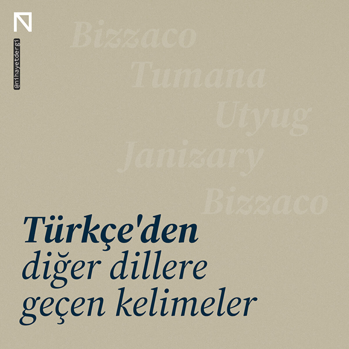 Türkçeden diğer dillere geçen kelimeler