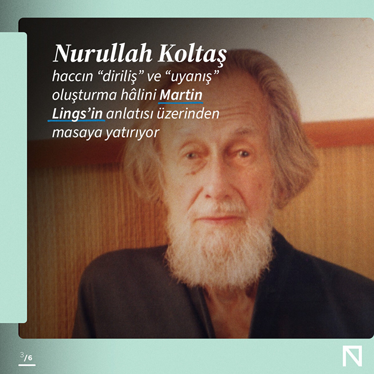 Nurullah Koltaş, haccın “diriliş” ve “uyanış” oluşturma hâlini Martin Lings’in anlatısı üzerinden masaya yatırıyor