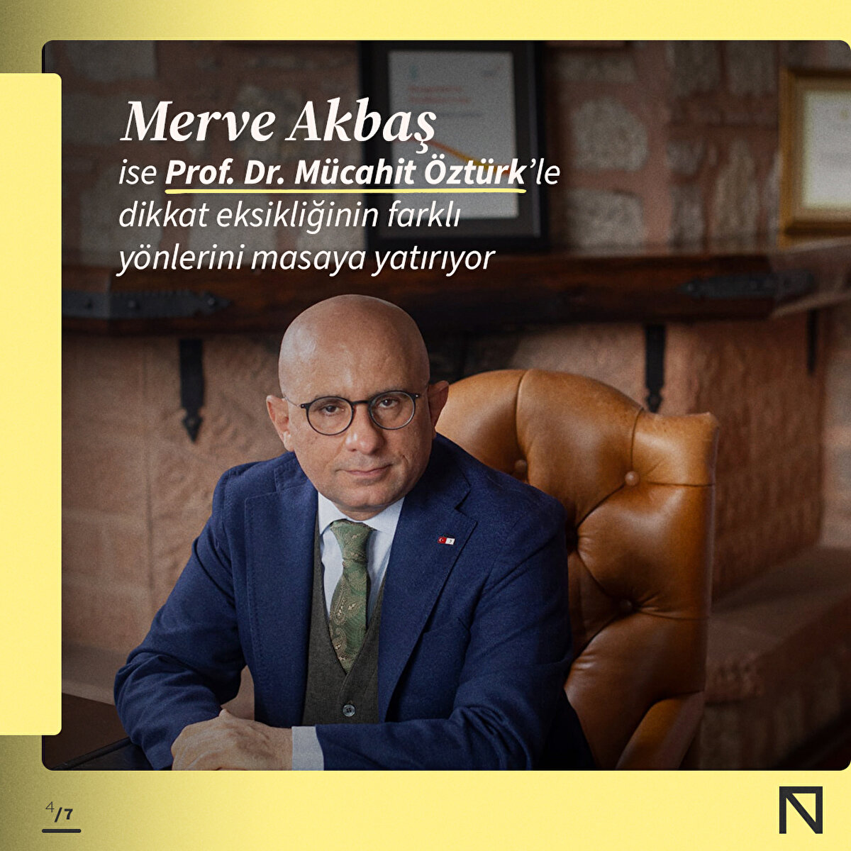 Merve Akbaş ise Prof. Dr. Mücahit Öztürk’le dikkat eksikliğinin farklı yönlerini masaya yatırıyor