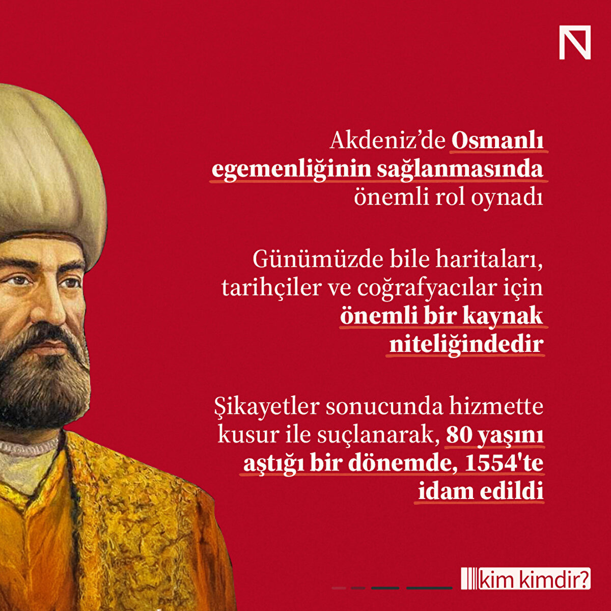 🔎Piri Reis'in haritaları ve eserleri, sadece Osmanlı tarihine değil, dünya tarihine de ışık tutuyor.