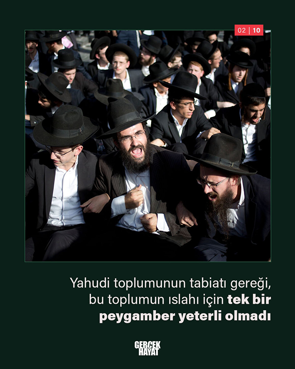 Yahudi toplumunun tabiatı gereği, bu toplumun ıslahı için tek bir peygamber yeterli olmadı