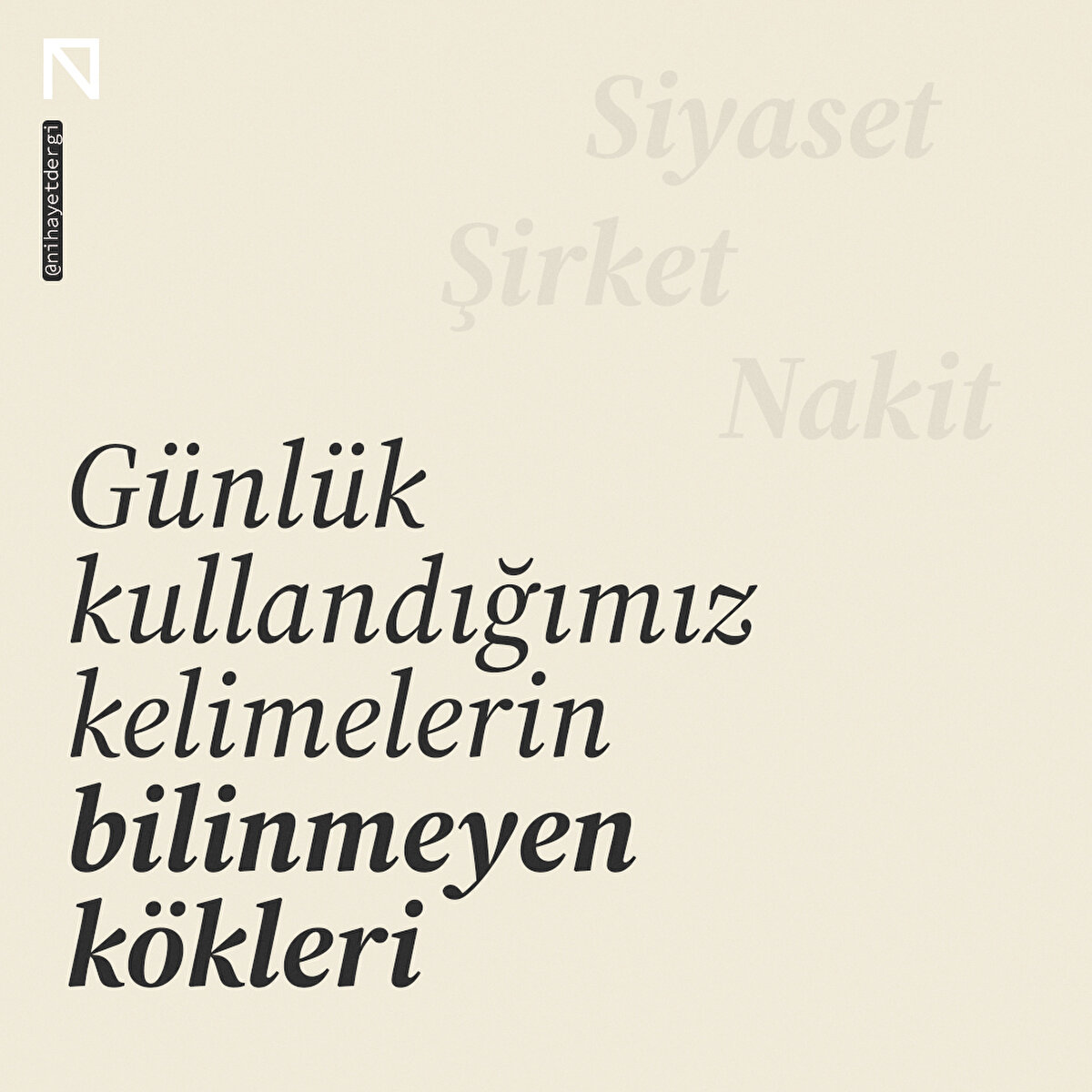  İşte karşınızda bazı kelimelerin k&#246;kenleri ve şaşırtıcı hikayeleri!