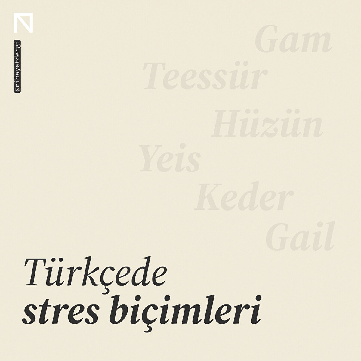 Türkçede stres biçimleri