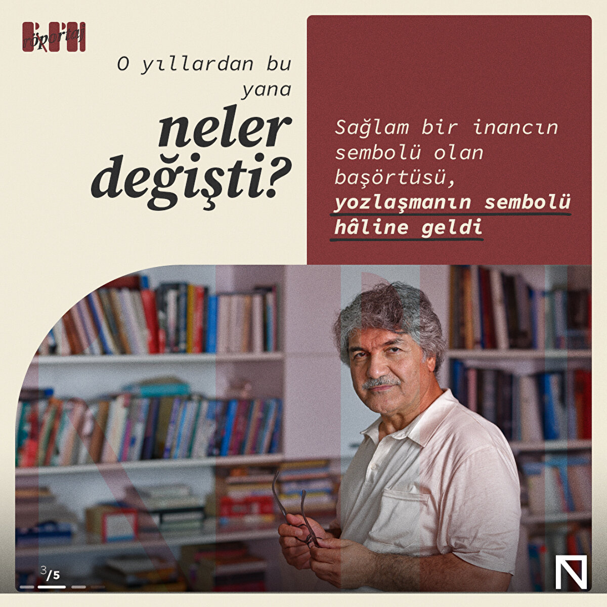 Sağlam bir inancın sembolü olan başörtüsü, yozlaşmanın sembolü hâline geldi