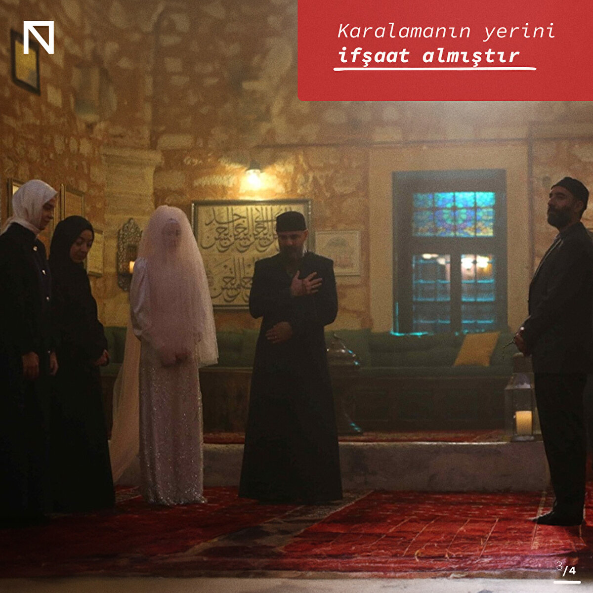 Karalamanın yerini ifşaat almıştır