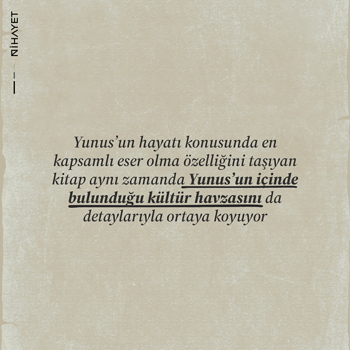 Daha fazlası için Nihayet'i takip etmeyi unutmayın