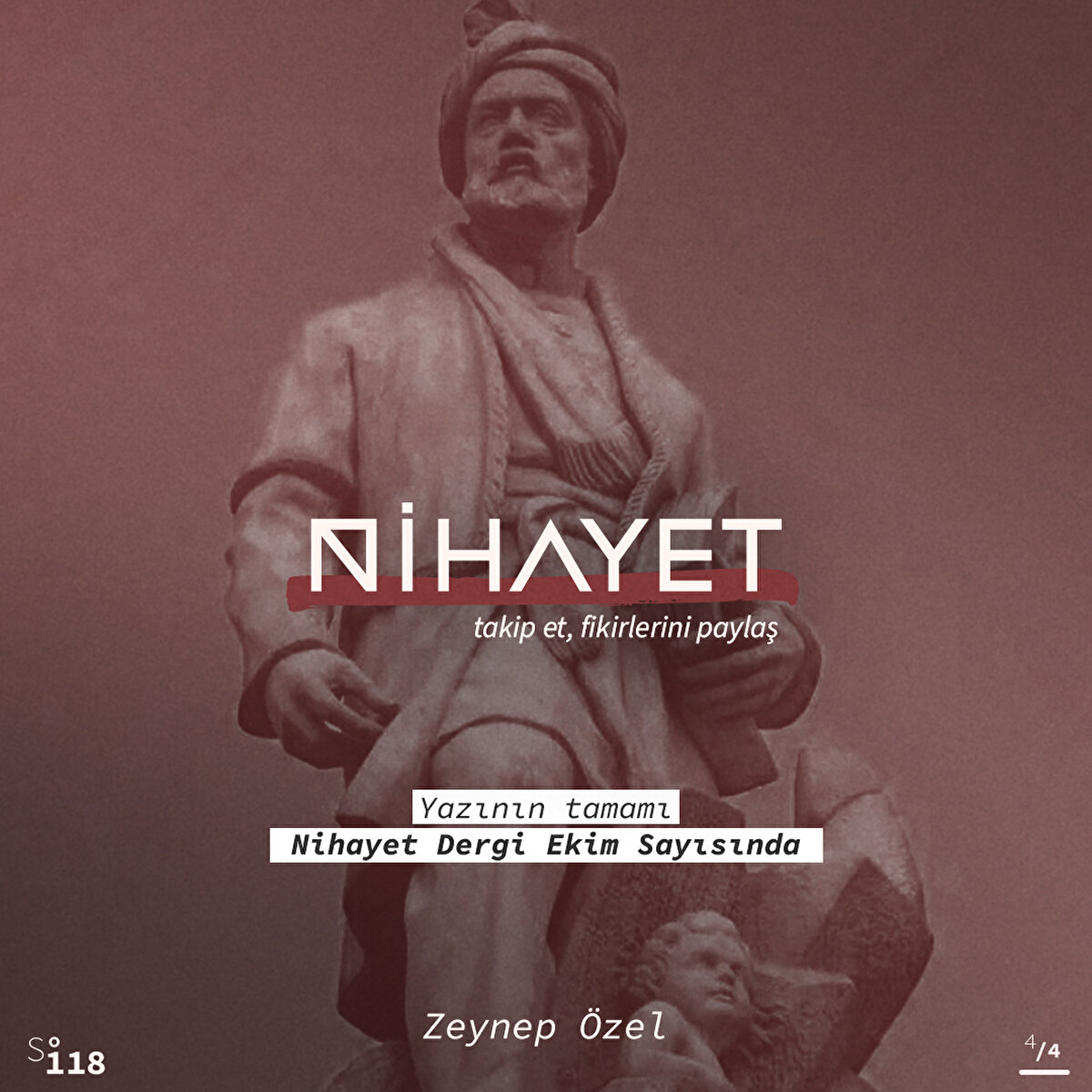 Yazının tamamı Nihayet Dergi Ekim Sayısında