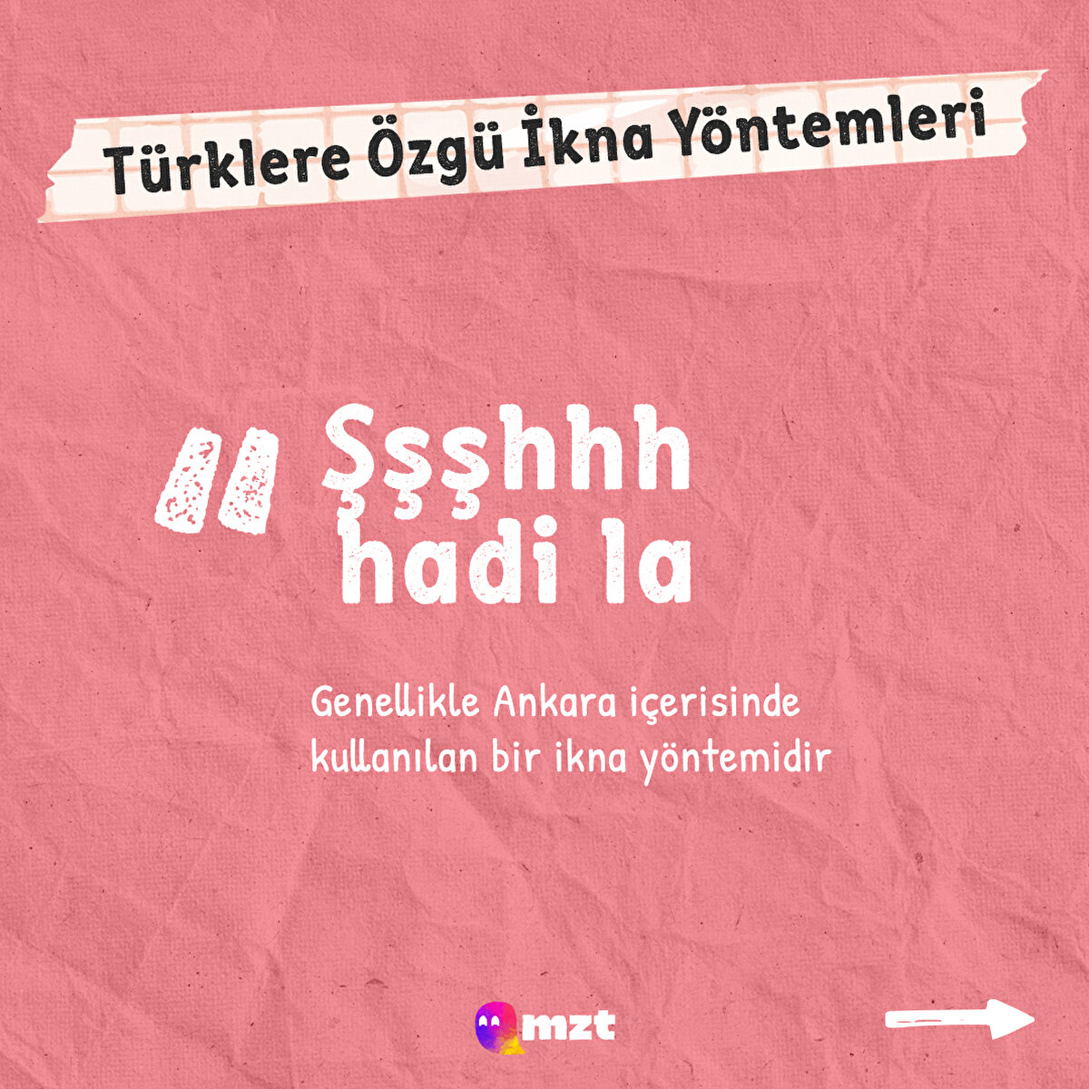 Ankaralıların ağzına yuva yapan cümle