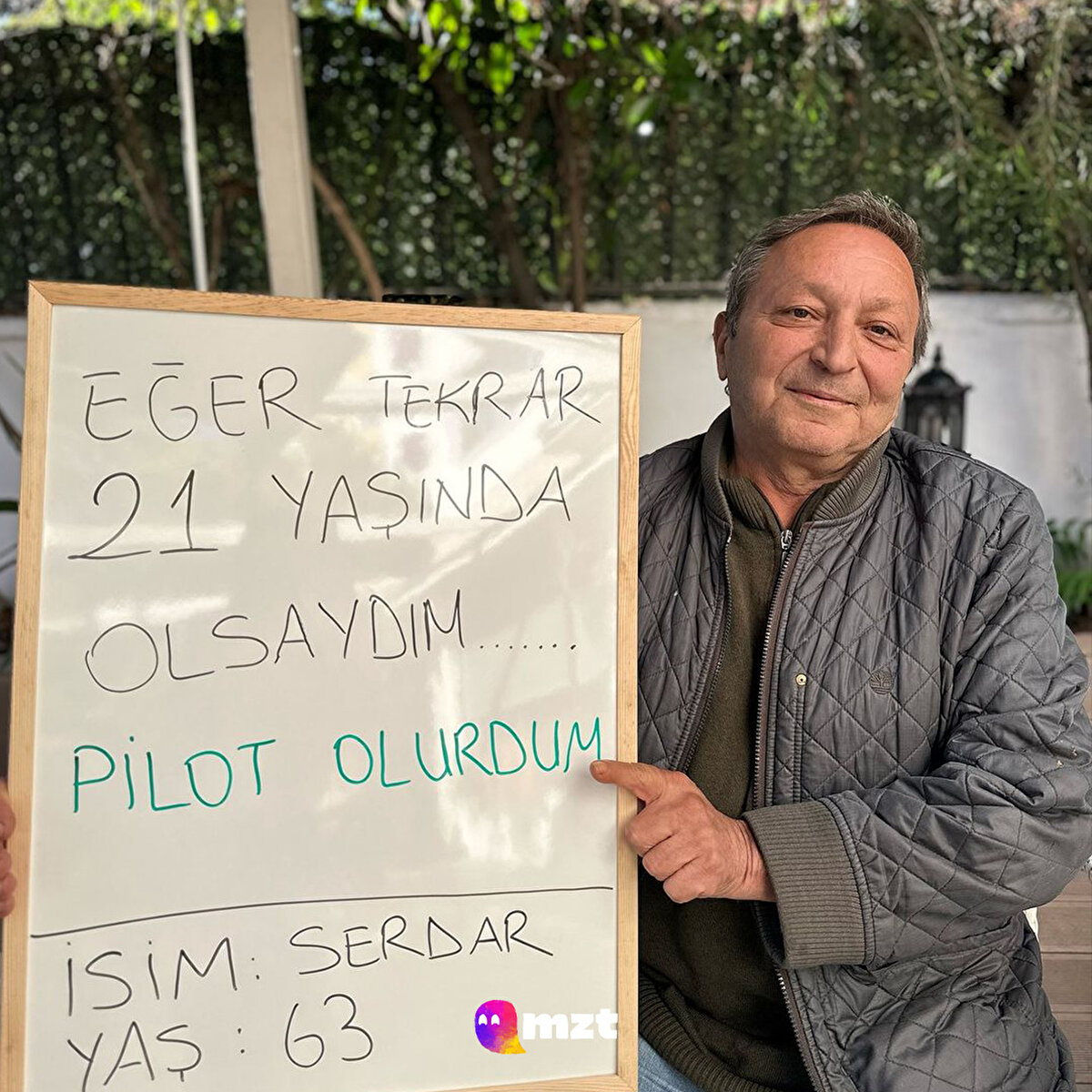 63 yaşındaki Serdar amcamızın cevabı