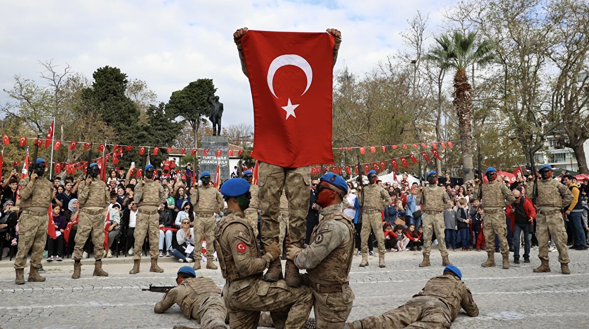 Sinop'ta 29 Ekim Cumhuriyet Bayramı törenle kutlandı.
