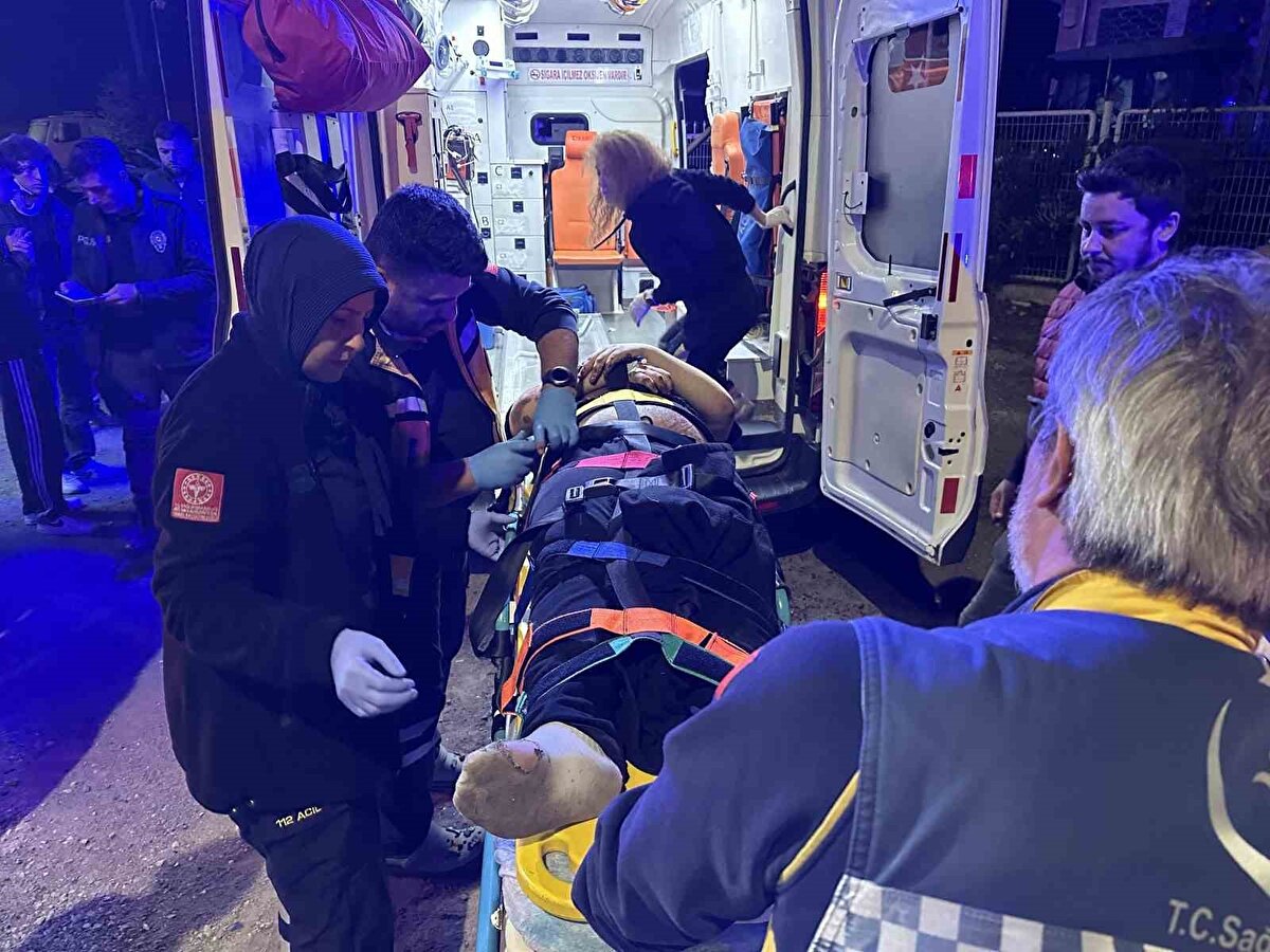 Tek taraflı yaralamalı trafik kazasıyla ilgili inceleme başlatıldı.