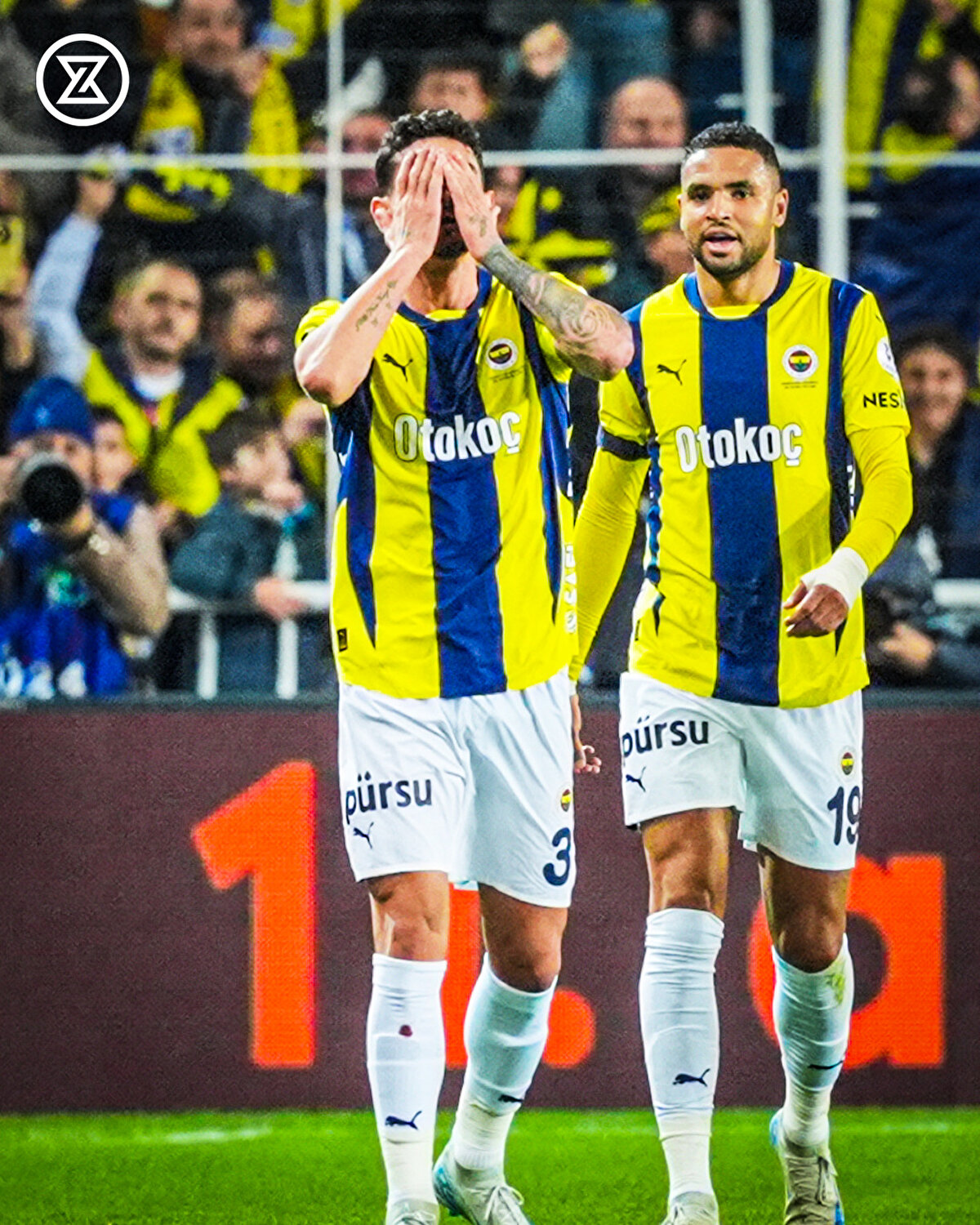 Fenerbahçe, Samet Akaydin’in golüyle ilk yarıyı önde tamamladı