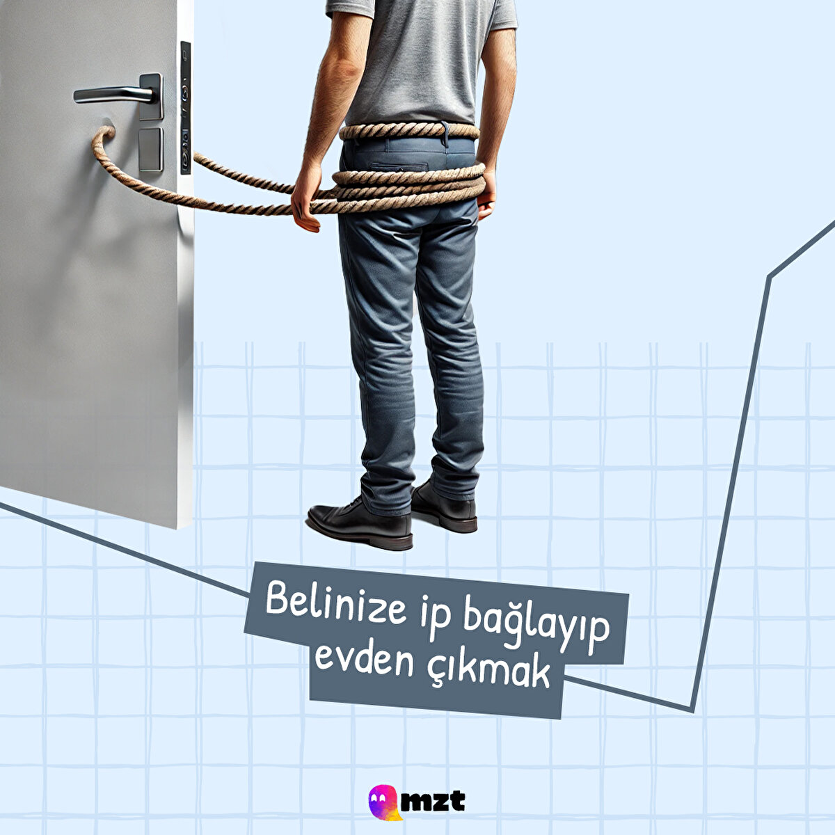 Uçmamak için eve bağlanın