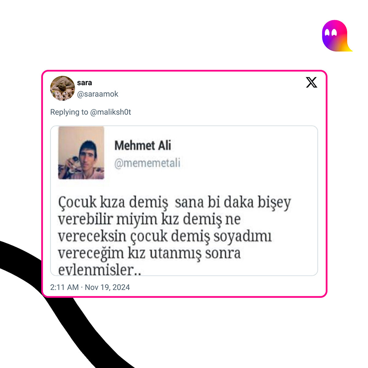 Mehmet Ali tweetleri