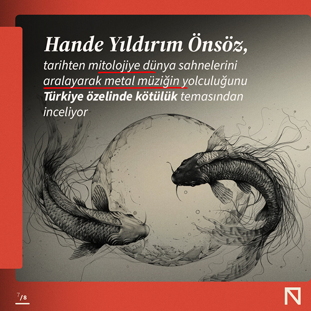 Hande Yıldırım Önsöz, tarihten mitolojiye dünya sahnelerini aralayarak metal müziğin yolculuğunu Türkiye özelinde kötülük temasından inceliyor