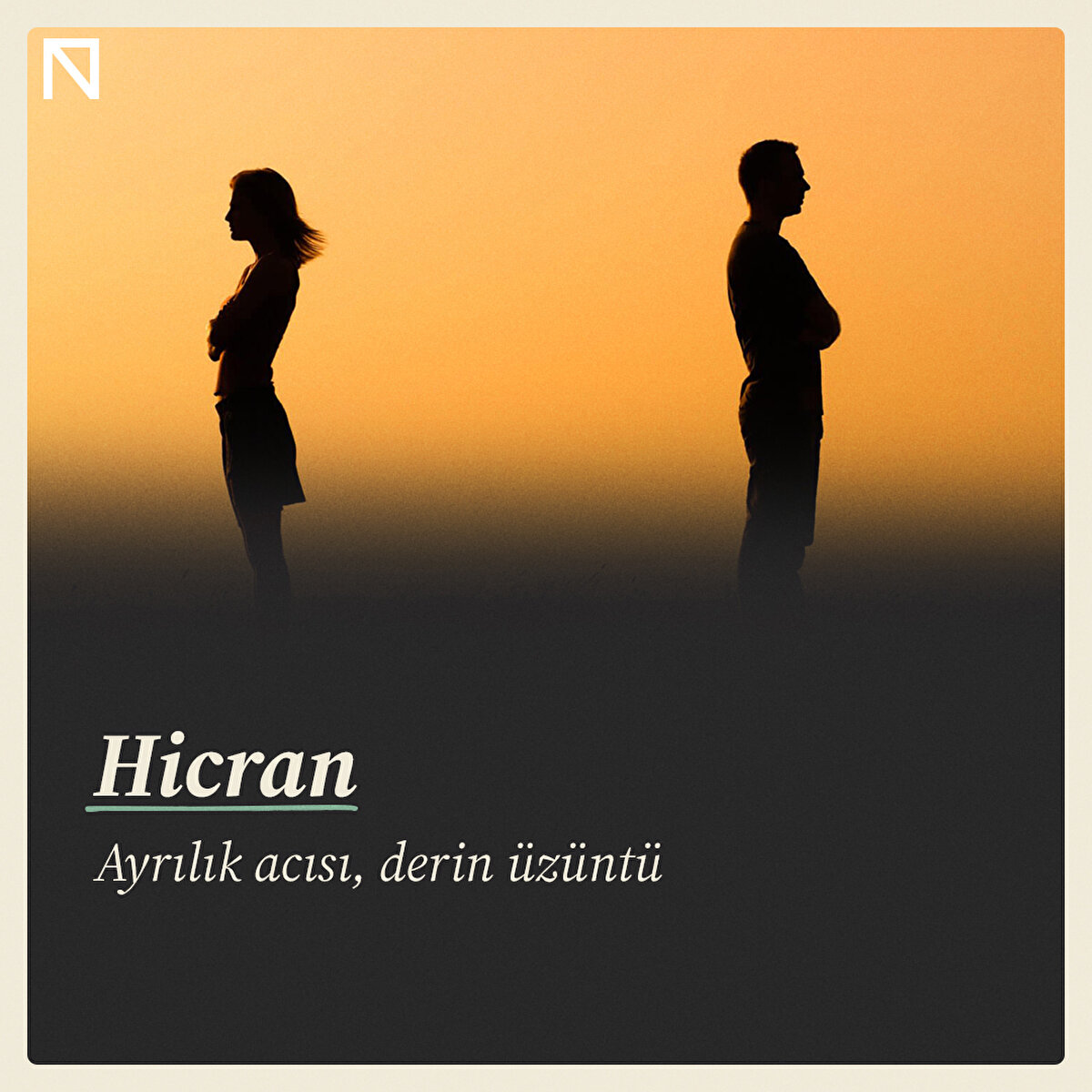 Ayrılık acısı, derin üzüntü